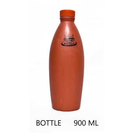 Mittikalaa clay water bottle