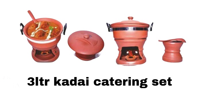 3 LTR Kadai Catering Set