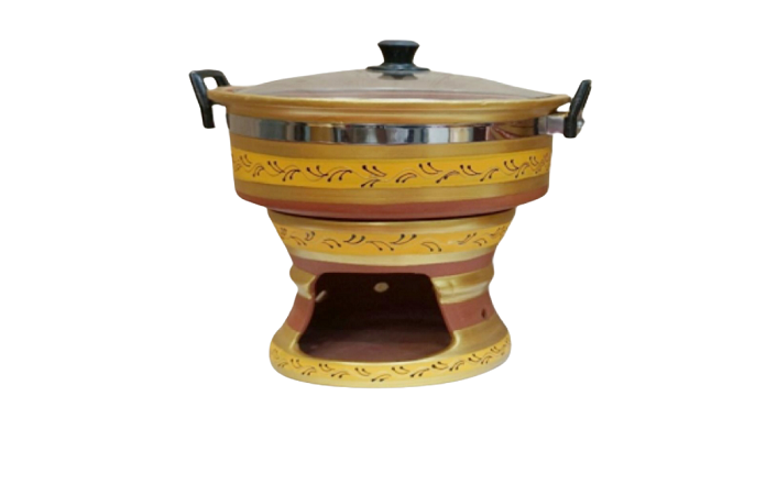 5 LTR Kadai Catering Set With Painting