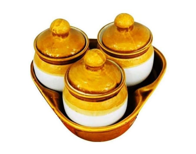 Ceramic Pickle Set