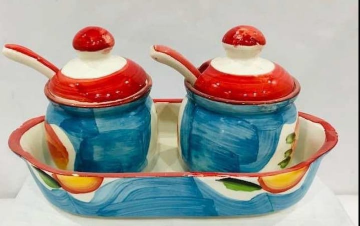 Ceramic Pickle Set