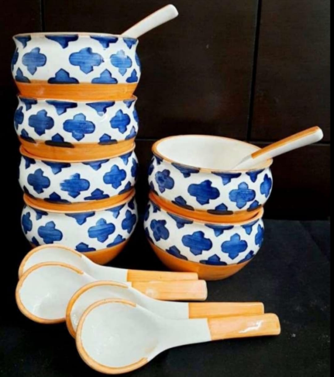 Ceramic Soup Bowl Set