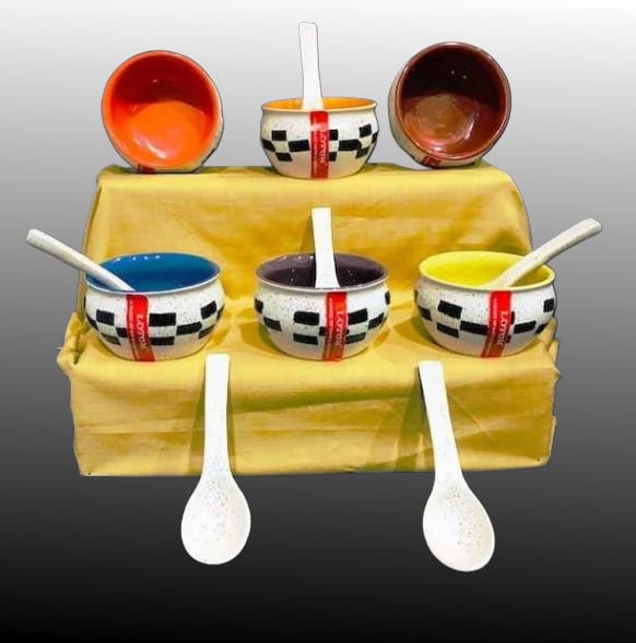 Ceramic Soup Bowl Set