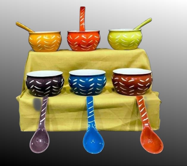 Ceramic Soup Bowl Set