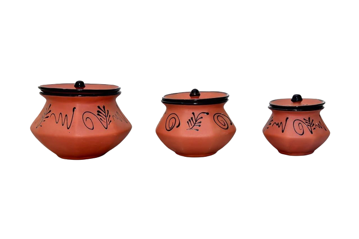 Pahal Handi Set Glazed