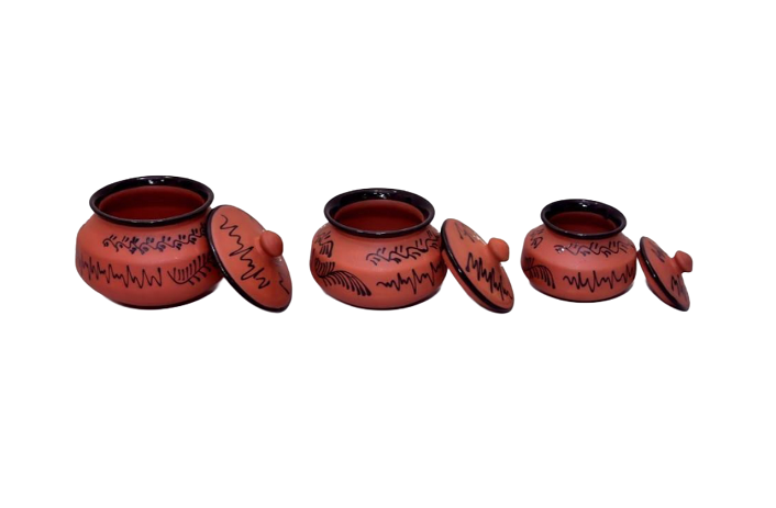 Pahal Handi Set Glazed