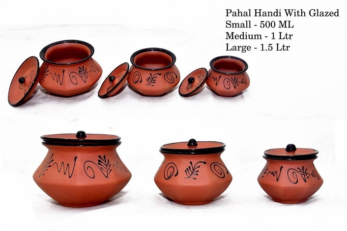 Pahal Handi Set Glazed