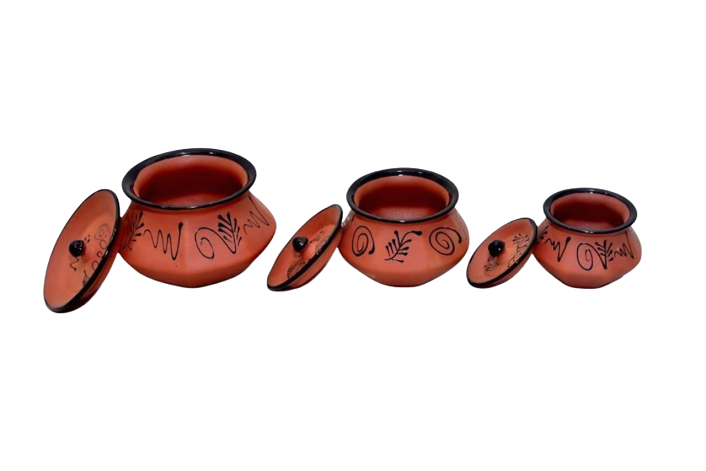Pahal Handi Set Glazed