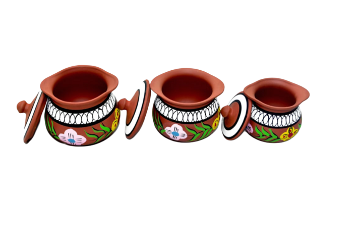 Pahal Handi Set Glazed