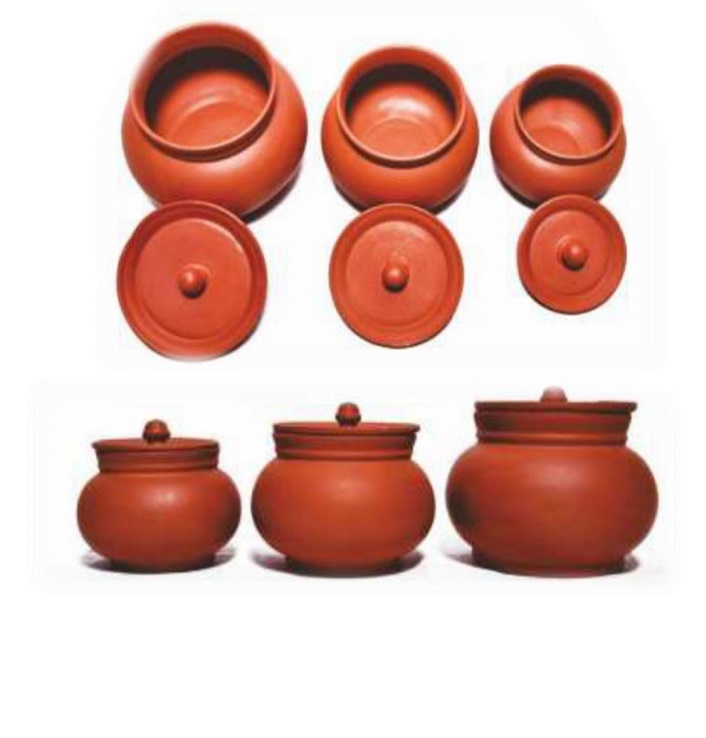 Pahal Handi Set Glazed