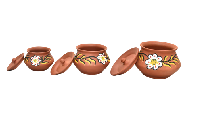 Round Handi Set Painting