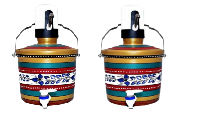 3 LTR Mayur Jug With Painting & Dispencer