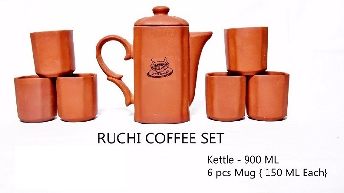 Elegant Clay Jug Set