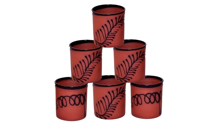 Elegant Clay Jug Set