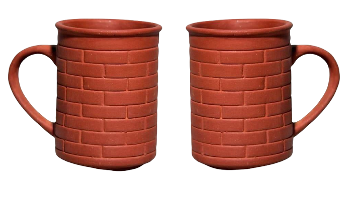 Brick Round Milk Mug