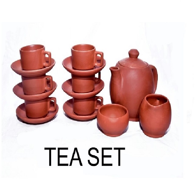 Mittikalaa Tea set plain 